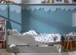 Habitat Brooklyn Toddler Bed With Drawer - Grey - thumbnail 2