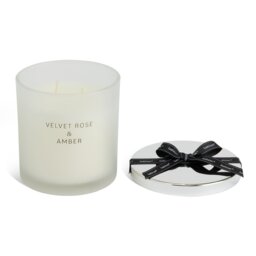 Habitat Candle with Lid - Velvet Rose & Amber - thumbnail 1