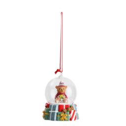 Argos Home Single Bear Snowglobe Hanging Christmas Ornament - thumbnail 2