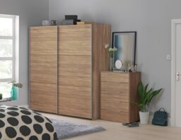 Habitat Holsted 200cm Sliding Wardrobe - Oak Effect - thumbnail 2