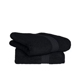 Habitat Egyptian Cotton 2 Pack Hand Towel - Slate - thumbnail 1