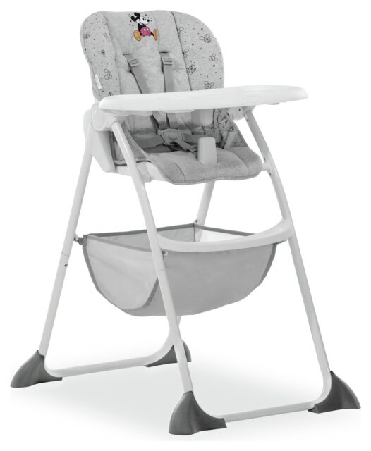 Hauck Disney Sit n Fold Highchair Mickey Mouse Grey