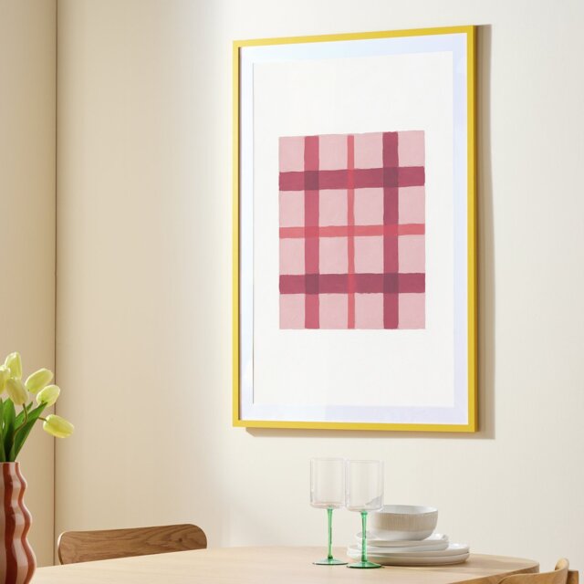 Argos Home Coloured Yellow Picture Frame - 61x89cm - image 1