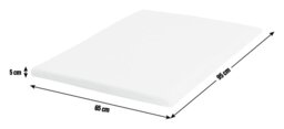 Cuggl 95 x 65cm Travel Cot Mattress - thumbnail 2