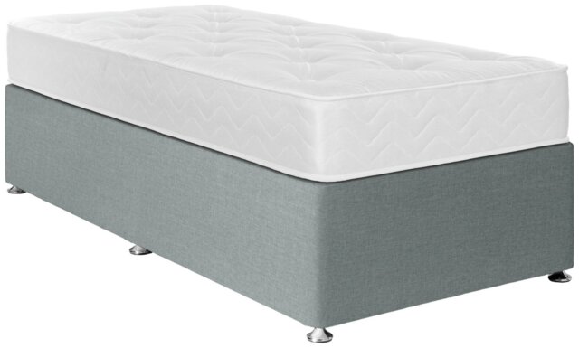 Argos Home Carlton Single Divan Bed - Grey - image 1