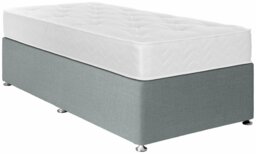 Argos Home Carlton Single Divan Bed - Grey - thumbnail 2