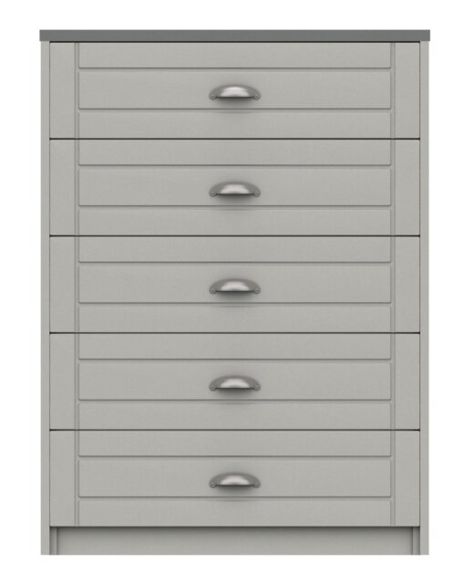 Kielder 5 Drawer Chest - Grey - image 1