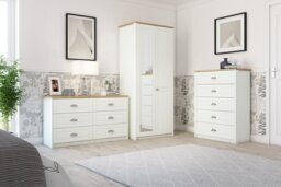 Kielder 5 Drawer Chest - Grey - thumbnail 2