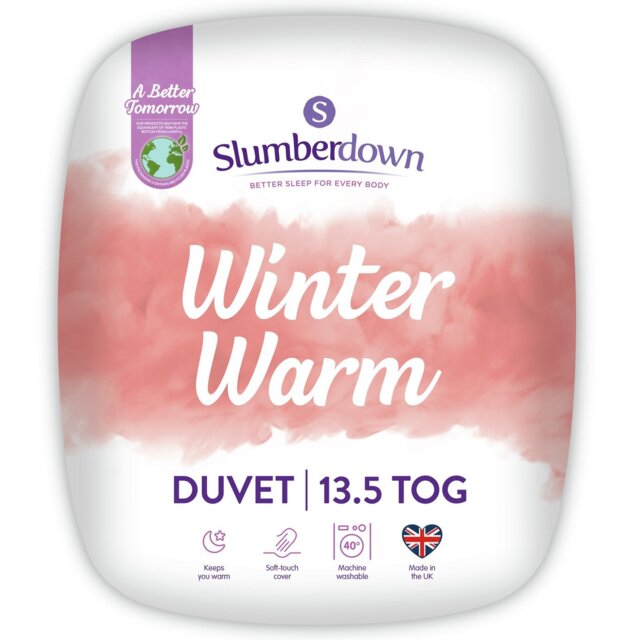 Slumberdown Winter Warm 13.5 Tog Duvet - Single - image 1