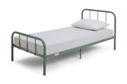 Argos Home Charlie Single Metal Bed Frame - Green - thumbnail 1