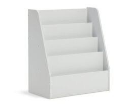 Habitat Kids Short Bookcase - White - thumbnail 1