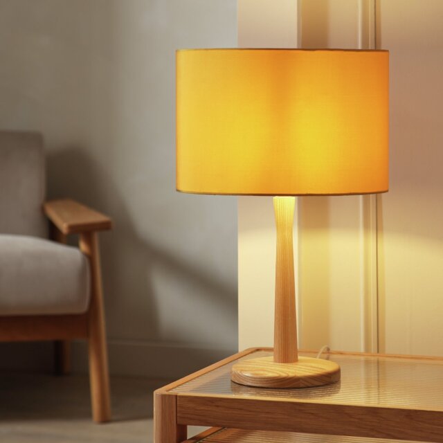 Argos Home Mustard Easy Fit Lampshade 30cm by Argos