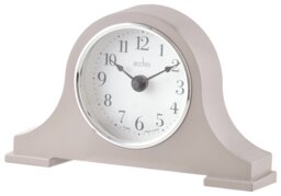 Acctim Harston Mantel Clock - Taupe - thumbnail 2