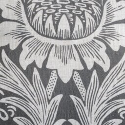 Habitat x Morris & Co. Merton Sunflower Fabric Footstool - thumbnail 2
