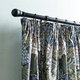 Habitat x Morris & Co. Sunflower Curtains - Navy - 168x183cm - thumbnail 1