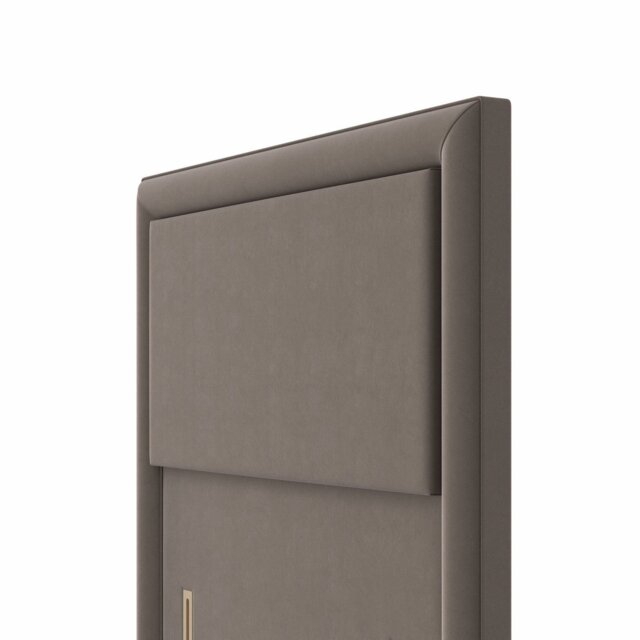 Silentnight Palermo Fabric Superking Headboard - Mink - image 1