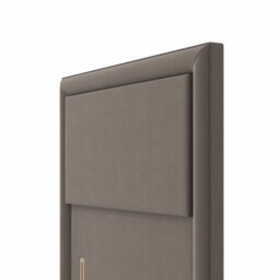 Silentnight Palermo Fabric Superking Headboard - Mink - thumbnail 1