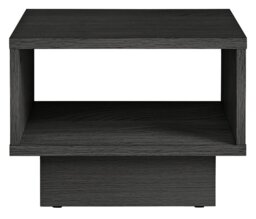 Argos Home Cubes 1 Shelf End Table - Black - thumbnail 1