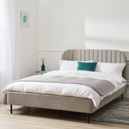 Argos Home Fulford Small Double Fabric Bed Frame - Grey