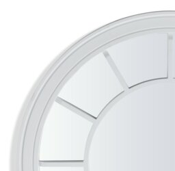 Argos Home White Window Round Wall Mirror - 71x71cm - thumbnail 2