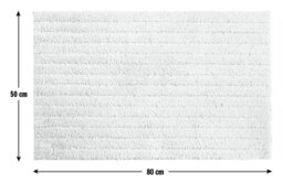 Habitat Supersoft Quick Dry Bath Mat - White - thumbnail 2
