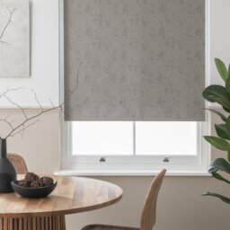 Habitat Mottled Blackout Grey Roller Blind - 90cm - thumbnail 1