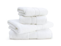 Habitat Cotton Supersoft 4 Piece Towel Bale - White - thumbnail 1