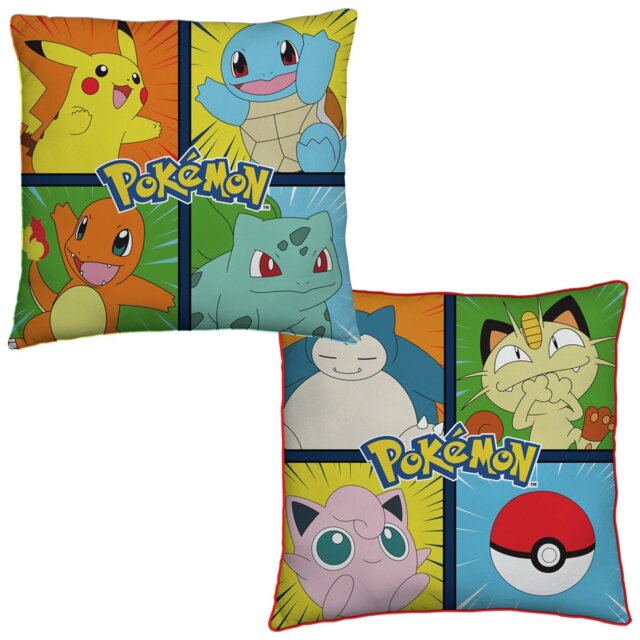 Pokemon Characters Cushion - 40x40cm - image 1