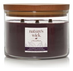 Nature's Wick Multiwick Candle - Wildberry & Jasmine - thumbnail 2