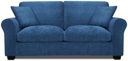 Argos Home Taylor Fabric Sofa Bed - Blue - thumbnail 1
