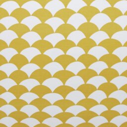 Habitat Cotton Scallop Yellow Bedding Set - Kingsize - thumbnail 2