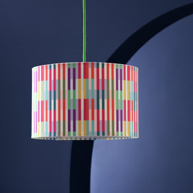 Margo Selby Janie Pink Easy Fit Lampshade - 30cm - image 1