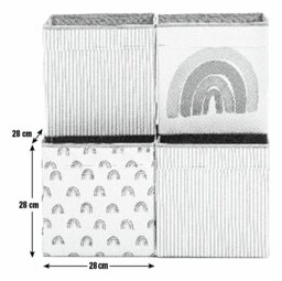 Habitat Molly Set of 4 Kids Storage Boxes - thumbnail 2