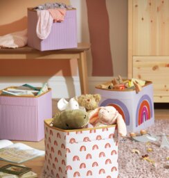 Habitat Molly Set of 4 Kids Storage Boxes - thumbnail 1