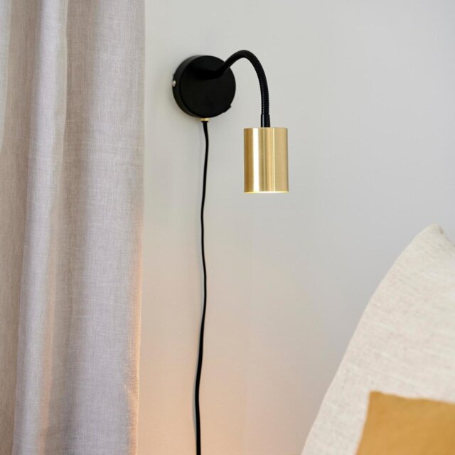 Nordlux Explore Flex LED Wall Light - Brass - image 1