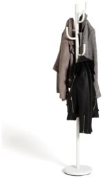 Habitat Steel Coat Stand - White - thumbnail 2