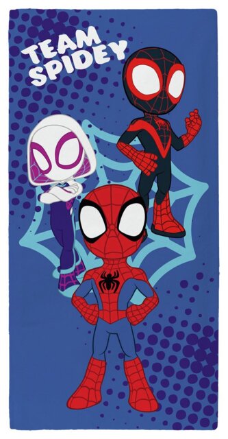Disney Spidey & Friends Beach Towel - Blue - image 1