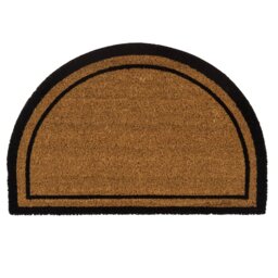 Argos Home Border Half Moon Doormat- 40x60cm