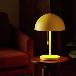 Habitat Mushroom 40cm Metal Table Lamp - Yellow - thumbnail 2