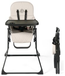 Ickle Bubba Flip Highchair Pearl Grey - thumbnail 1