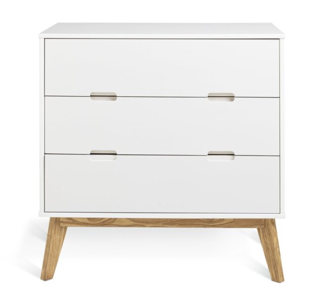 Habitat Pimlico 3 Drawer Chest - White - image 1