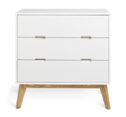 Habitat Pimlico 3 Drawer Chest - White - thumbnail 1