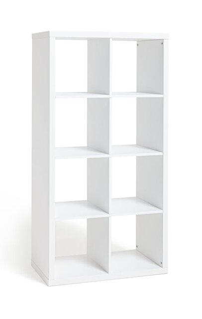 Habitat Squares Plus 8 Cube Storage Unit - White - image 1