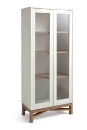Habitat Zander Display Unit - White & Oak Effect - thumbnail 1