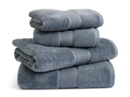 Habitat Supersoft 4 Piece Towel Bale - Rustic Blue