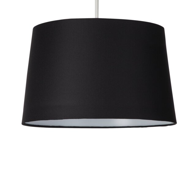 Argos Home Black Easy Fit Lampshade - 29cm - image 1