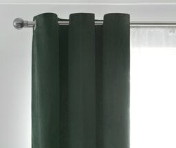 Habitat Cord Eyelet Curtains - Forest Green - 168x229cm