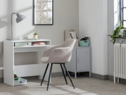 Argos Home Kenora Office Desk - White - thumbnail 2