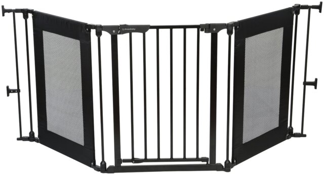 Dreambaby Endeavour Adaptable Safety Gate (85-195cm) - Black - image 1