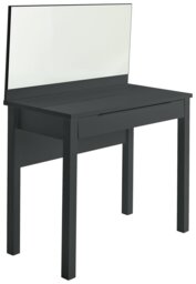 Argos Home Hallingford 1 Drawer Dressing Table - Anthracite - thumbnail 1